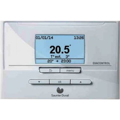 Termostato ambiente Saunier exacontrol e7c