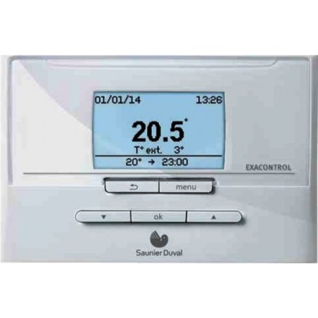 Termostato ambiente Saunier exacontrol e7c