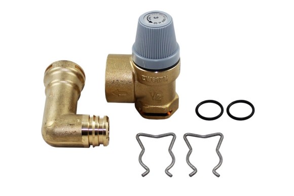 Valvula seguridad Vaillant cepo compatible c/tubo