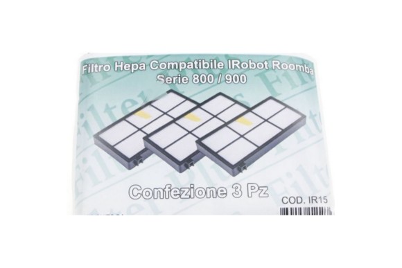 Cartucho HEPA Roomba serie 900 (3 uds)