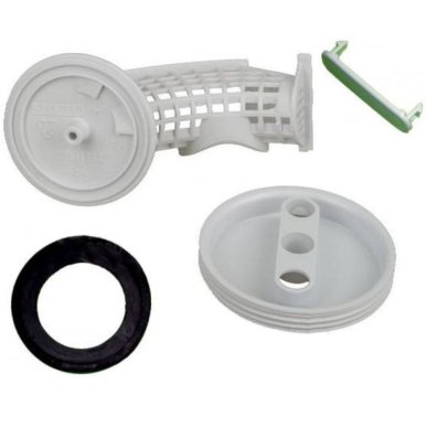 Filtro bomba lavadora Zanussi FLS1073 curvo
