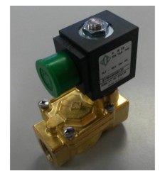 Electrovalvula agua 1/2" H-H 230V L:66mm