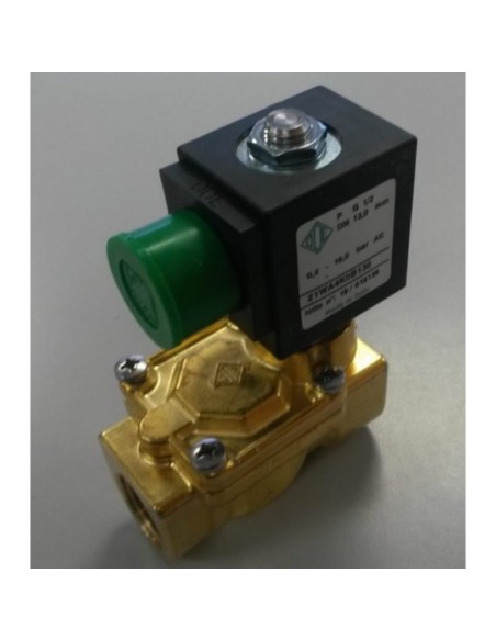 Electrovalvula agua 1/2" H-H 230V L:66mm