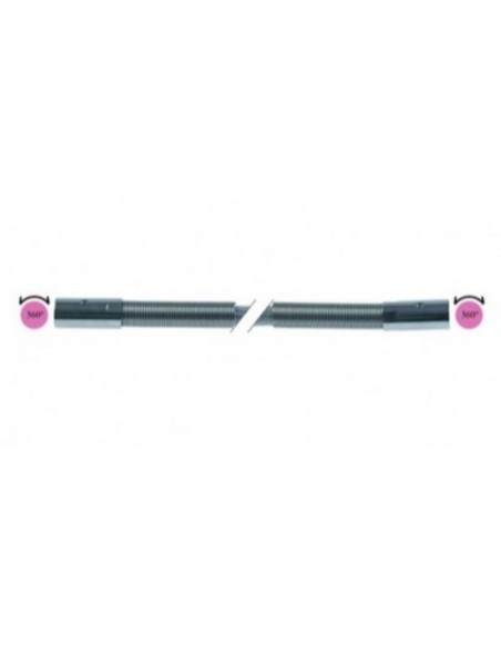 Manguera flexible ducha mano 1000mm 1/2-1/2 H-H
