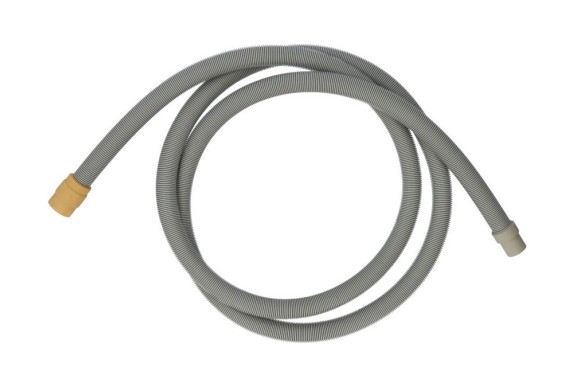 Tubo desagüe 2.5 MTS recto 180º boca 28 mm.