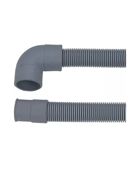 Tubo desagüe industrial boca 28 mm. 90º