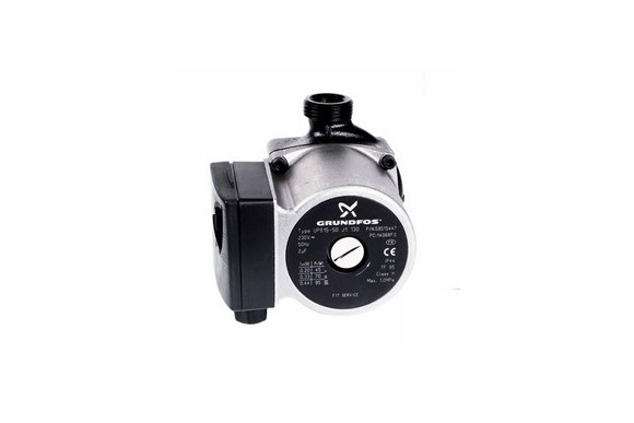 Bomba grundfos 3 velocidades 1" 130mm UPS15/65 65-78-95W