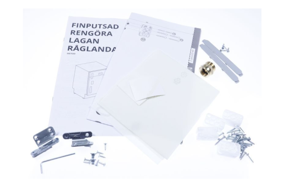 Kit montaje bisagras integracion IKEA