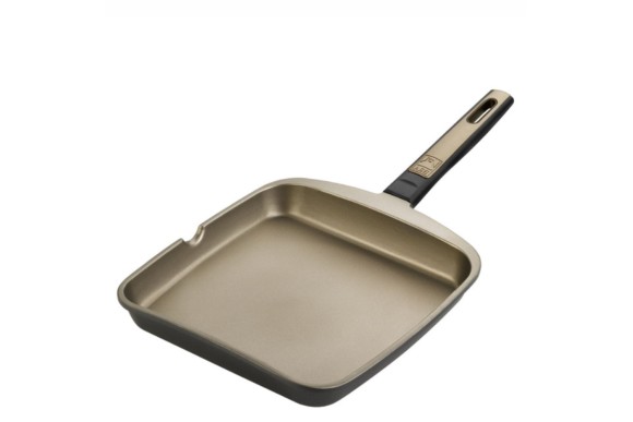 Grill Terra liso 28 cm. teflon