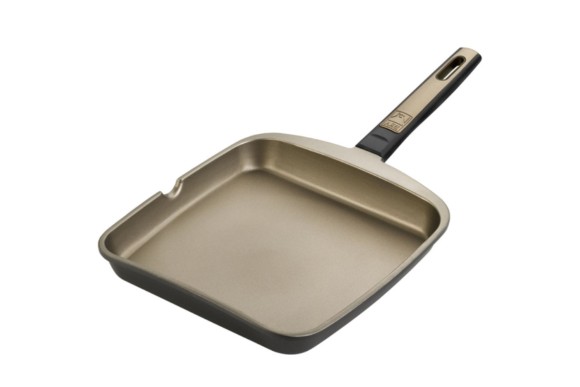 Grill Terra liso 22 cm. teflon