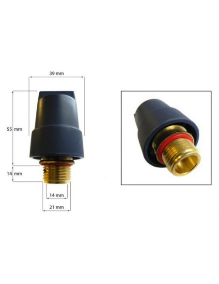 Tapon vaporetta Delongi VVX1465