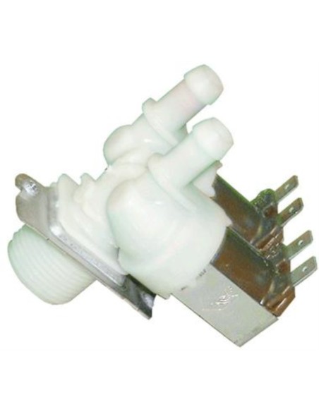 Electrovalvula doble 180º 24v