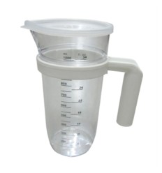 Vaso batidora con medidas 1lts