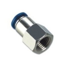 Racor directo de 1/8 a tubo 6 mm.