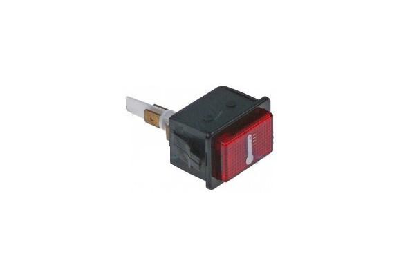 Piloto rojo rectangular Friger