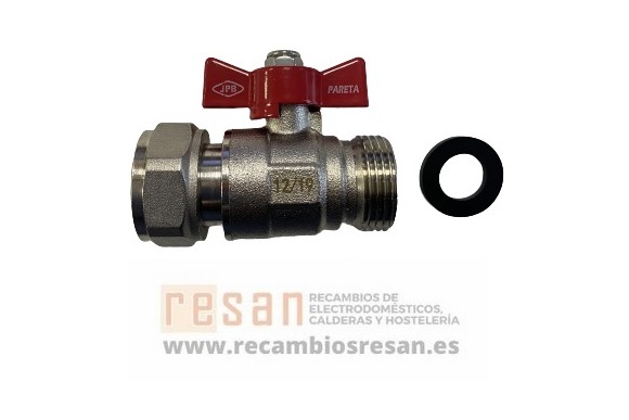 Llave plantilla 3/4M-3/4H loca recta