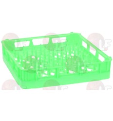 Cesta platos 500x500 mm. con soportes Elettrobar