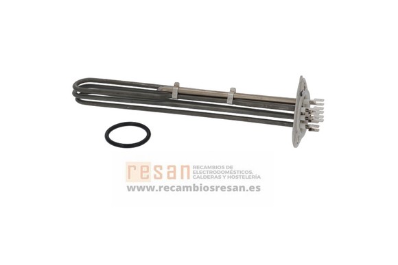 Resistencia calderin 6000W d63 c/ vaina