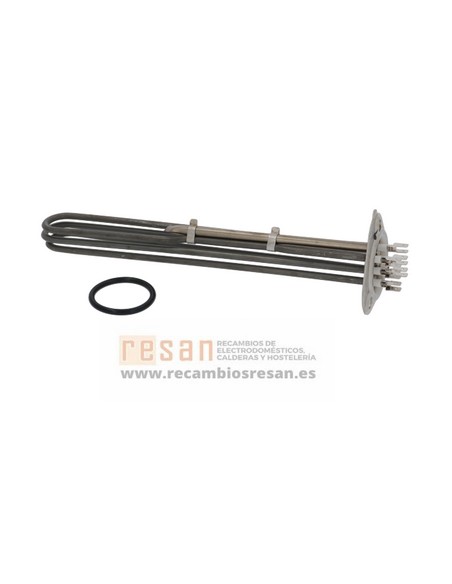Resistencia calderin 6000W d63 c/ vaina
