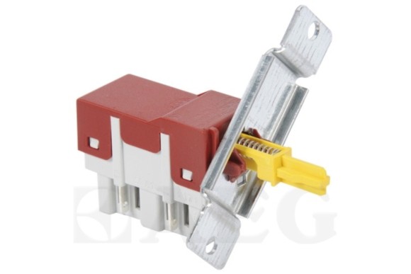 Botonera lavadora Zanussi 1 tecla TL-473 6 hilos