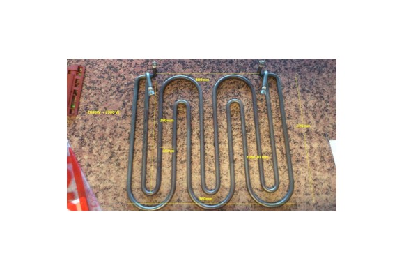 Resistencia Plancha 2x2000W entrelazada