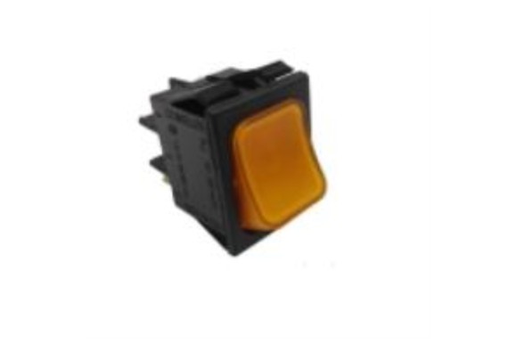Pulsador ambar 30x22 mm. 230V FI/LVc /LVR