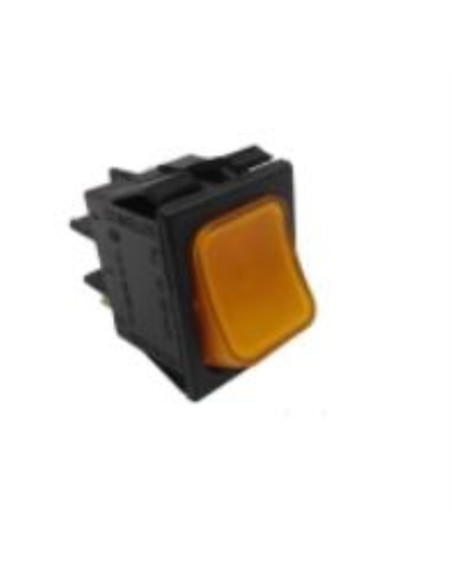 Pulsador ambar 30x22 mm. 230V FI/LVc /LVR
