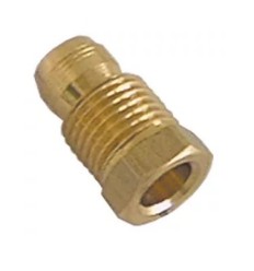 Tuerca racor bicono M10x1 para tubo 6 mm.