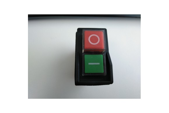 Interruptor cortadora 45x22 rojo-verde 2NO (4pin)