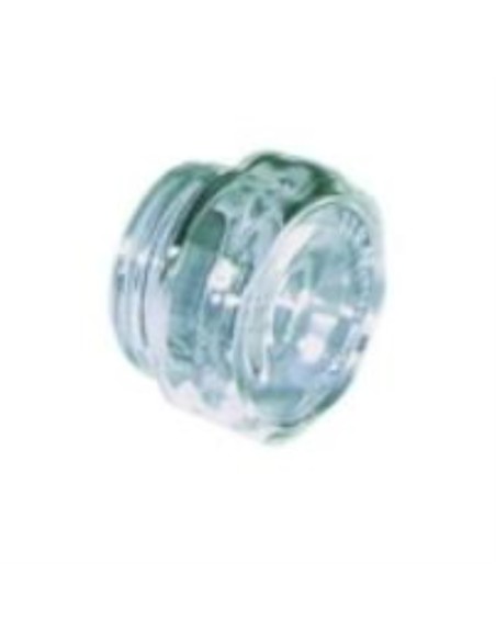 Cristal portalampara horno d:42 mm. rosca 30 mm.