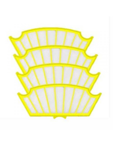 Kit 4 filtros Roomba 531 amarillo