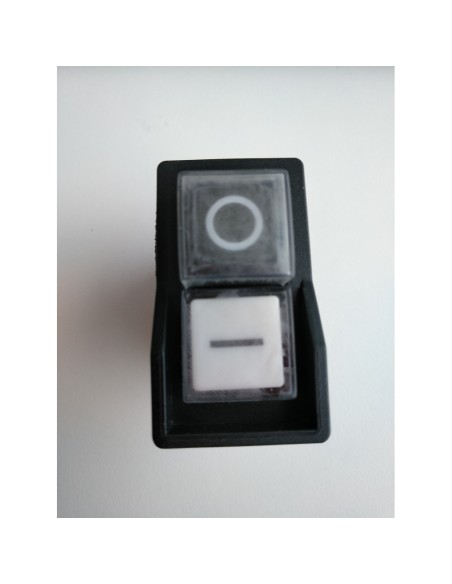 Botonera sensible al tacto 0-1 KJD17 2NO/A1 negro