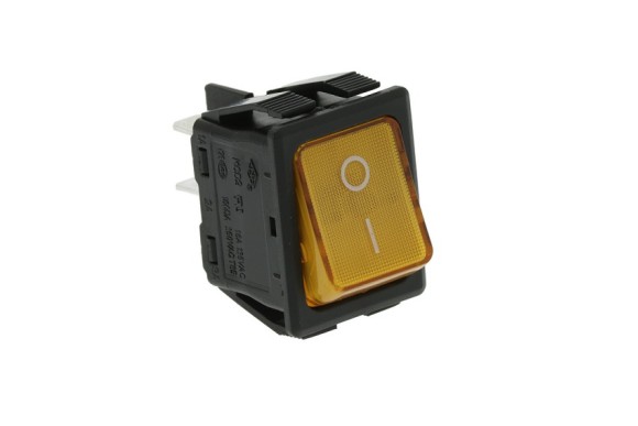 Interruptor ambar 30x22mm 16A 250V *VER 105050