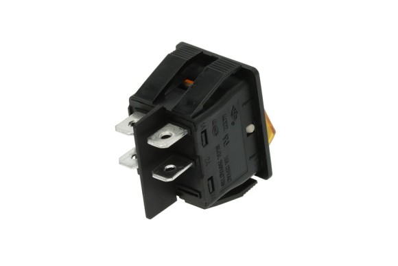 Interruptor ambar 30x22mm 16A 250V *VER 105050