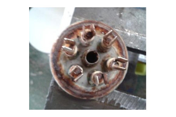 Resistencia 3U sobre chapa 320 mm. 3x1800W