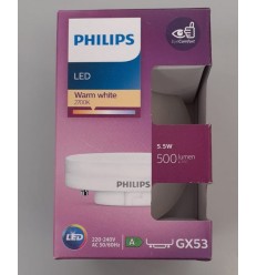 Foco led philips GX53 2700ºK 5.5W