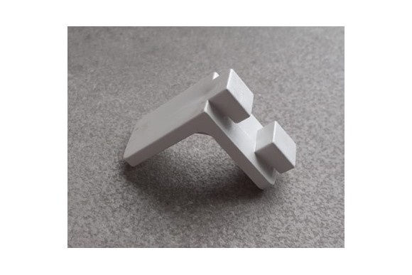 Soporte estante plastico 30x30x20 mm
