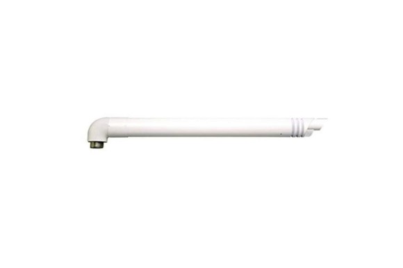 Tubo salida humos horizontal 60-100 aluminio