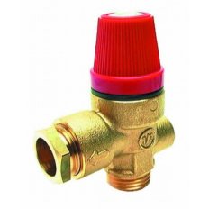Valvula de seguridad 3bares 1/2 con grifo evacu.
