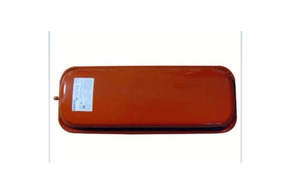 Vaso de expansion rectangular 7.5 lts., conex. 1/4