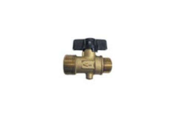 Llave de esfera, conex. 1/2"m - 3/4"m