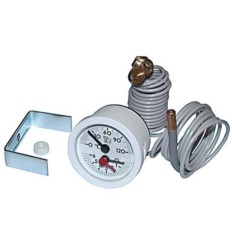 Termohidrometro 0-120°C 0/6 bar 52mm 14x1mm