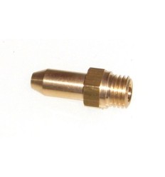 Inyector quemador laton 1.25 mm largo (unidad)