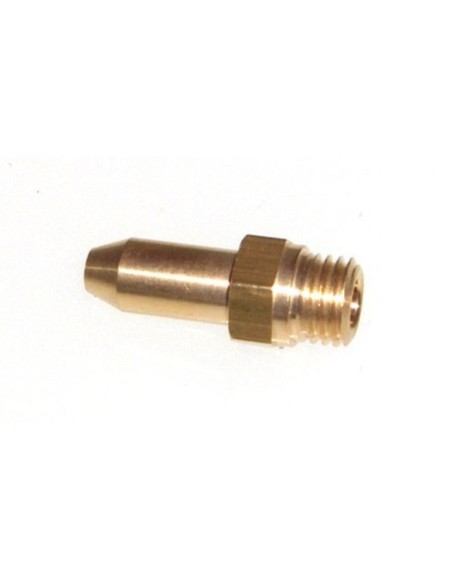 Inyector quemador laton 1.25 mm largo (unidad)