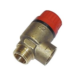 Valvula de seguridad 1/2 m/h 3bar twin