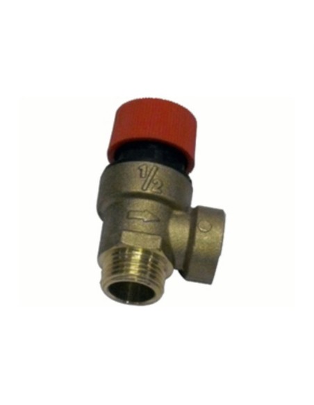 Valvula de seguridad 3 bar, conex. 1/2"m *VER V.4431
