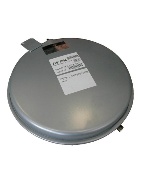 Vaso de expansion 10 lts, conex. 1/2"m