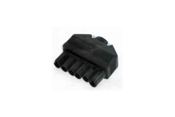 Conector hembra 6 polos