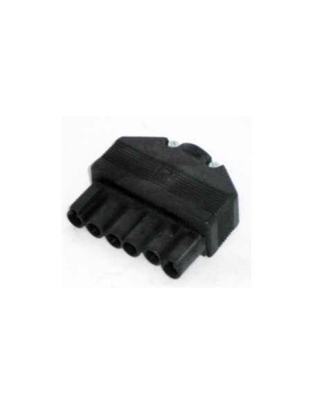 Conector hembra 6 polos