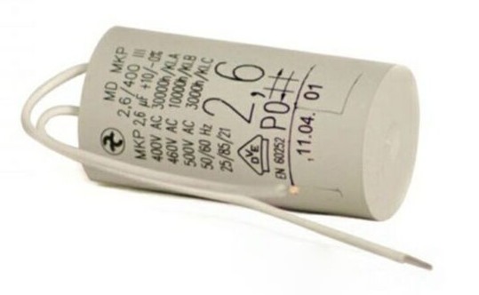 Condensador de trabajo 2.6uF bomba Roca